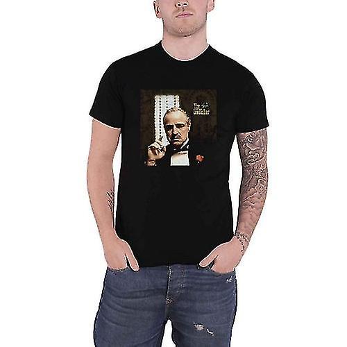 The Godfather Unisex Adult Finger Pointing T-Shirt Black L