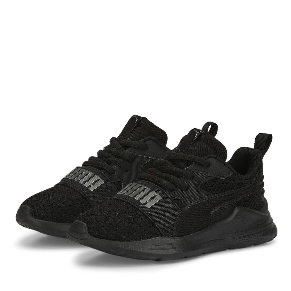 Puma Wired Run Pure PS Triple Black UK 1