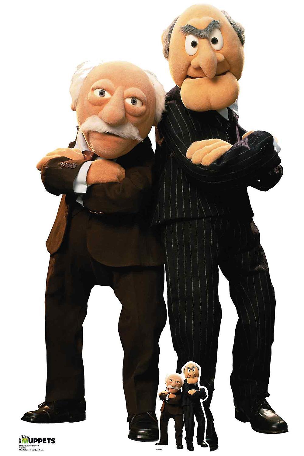 Statler and Waldorf from The Muppets Official Lifesize Cardboard Cutout