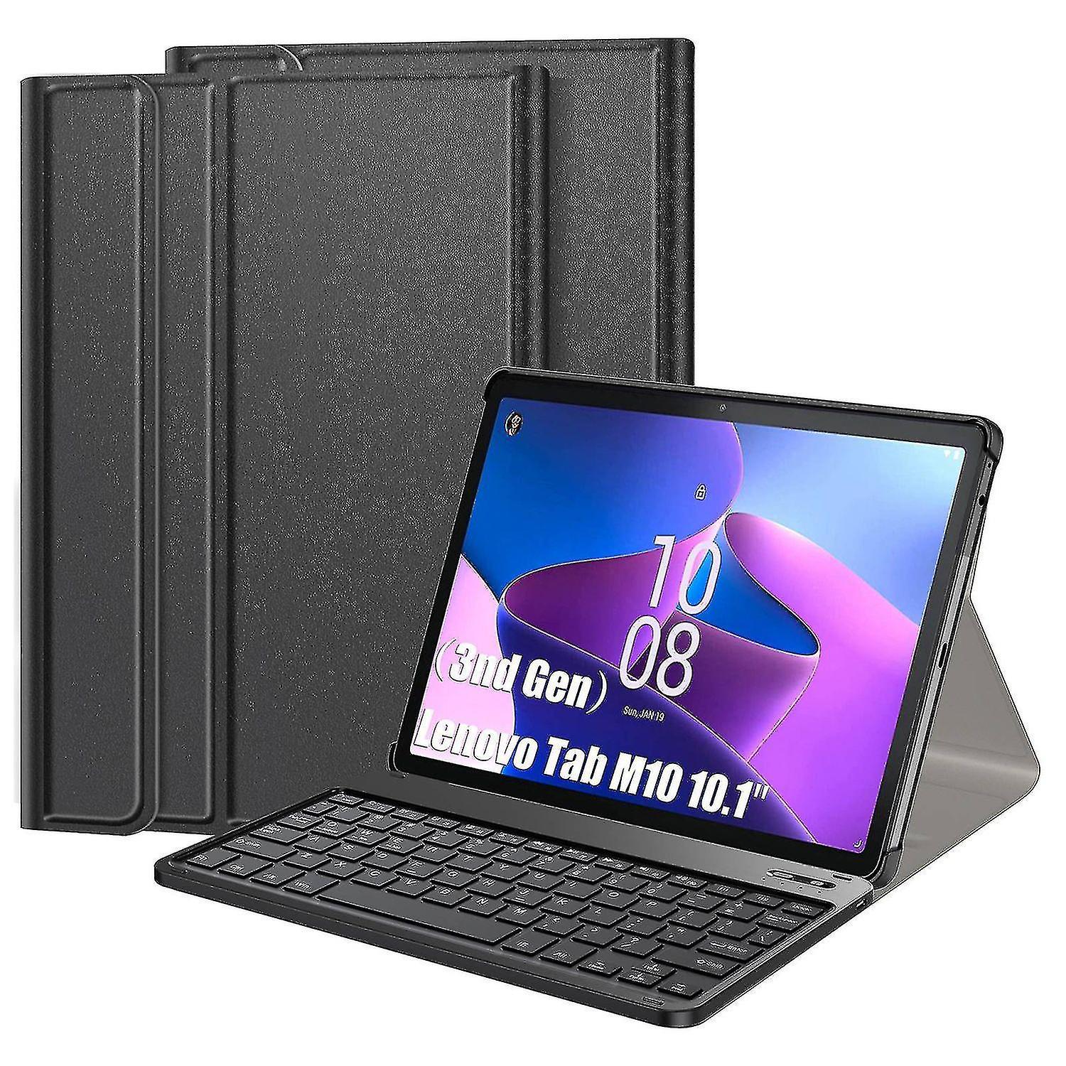 Winov For Lenovo Tab M10 (gen 3) Tb-328fu/tb-328xu Case With Bluetooth Keyboard Shockproof Stand Leather C