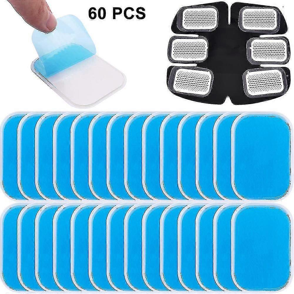 Changsha Liuzhou Electronic Commerce 60 Pack Gel Replacement Pads, Electrodes Gel Replacement Pads