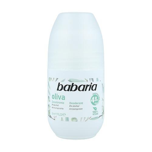 Babaria Roll-On Deodorant With Olive Oil 50 ml