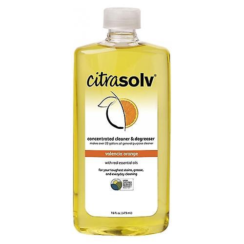 Citra Solv Natural Cleaner and Degreaser, Valencia Orange, 16 oz (Pack of 1)