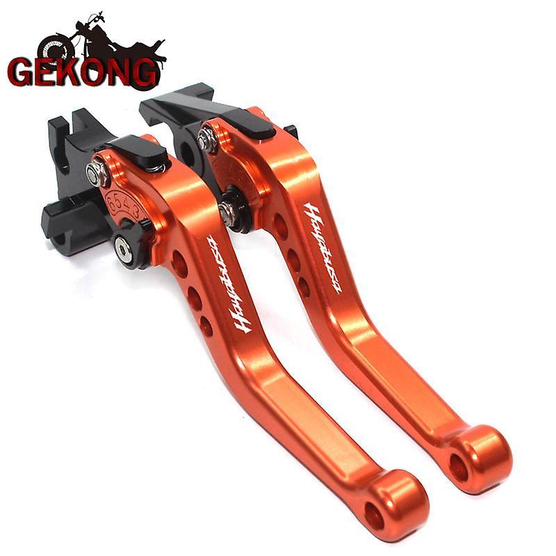 Jhshop For Suzuki Gsx 1300r Gsx1300r Hayabusa 2008-2017 Motorcycle Accessories Short Brake Clutch Levers Orange