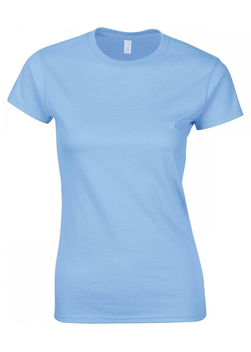 Women's Gildan Softstyle™ Women's Ringspun T-Shirt 64000L Light Blue 2xl