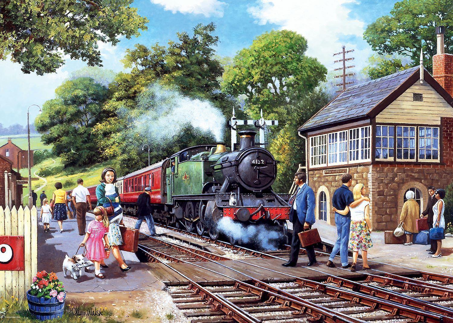 Ravensburger A Country Station Jigsaw Puzzle (1000 Pieces)