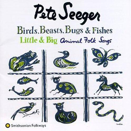 Smithsonian Folkways Pete Seeger - Birds Beasts Bugs & Fishes  [COMPACT DISCS] USA import