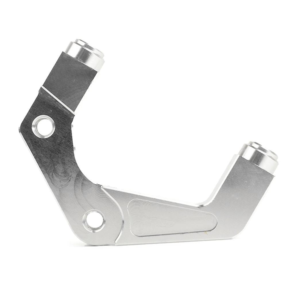 unbrand Motorcycle Radial-Mounting Caliper Adapter Brake Caliper for Jog Force Rpm Silver 220mm