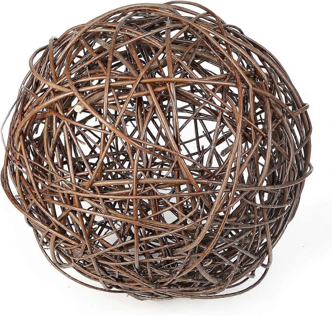 Szyy Willow ball decorative ball made of willow for house and garden approx.  20 cm