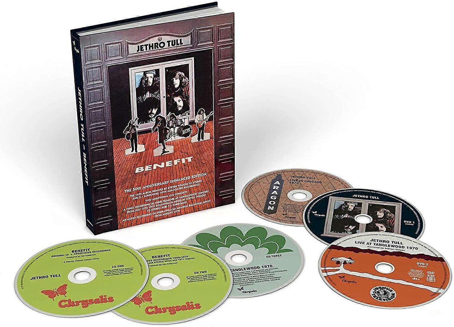 Jethro Tull - Benefit (The 50th Anniversary Enhanced Edition)  [COMPACT DISCS] Anniversary Ed, Boxed Set, Enhanced USA import