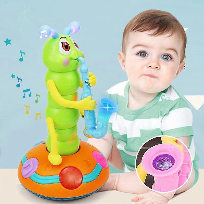 Kakanwo Toddler Toys Children'S Electric Dance, Twisted , Dazzling Lights, Music, Universal Walking Caterpillars Clearance As Show Free Size