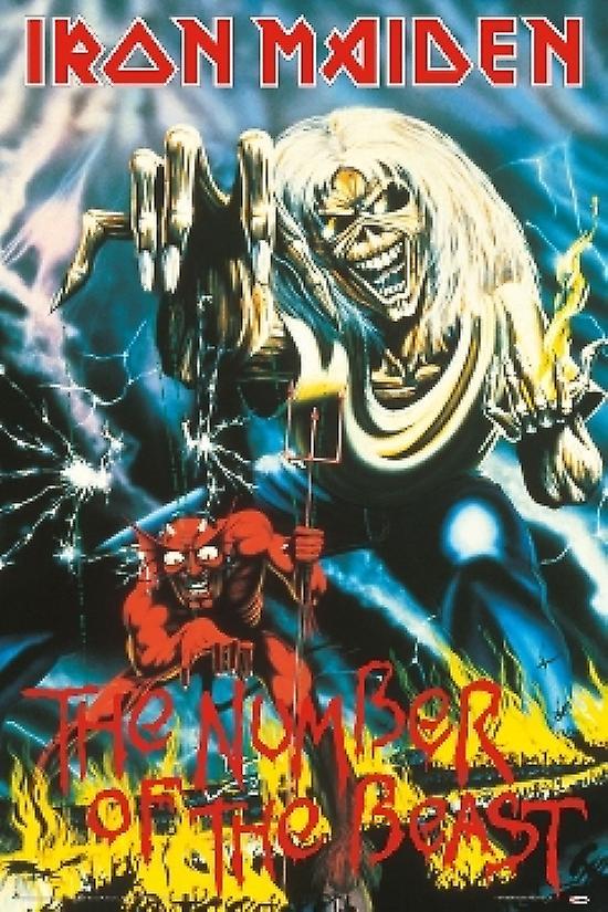 Rolled Poster Iron Maiden - The Number Of The Beast Poster Print (24 X 36) 22 x 34