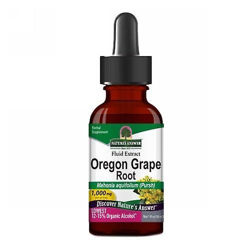 Nature's Answer Oregon Grape Root, 1 FL Oz (Pack of 1)