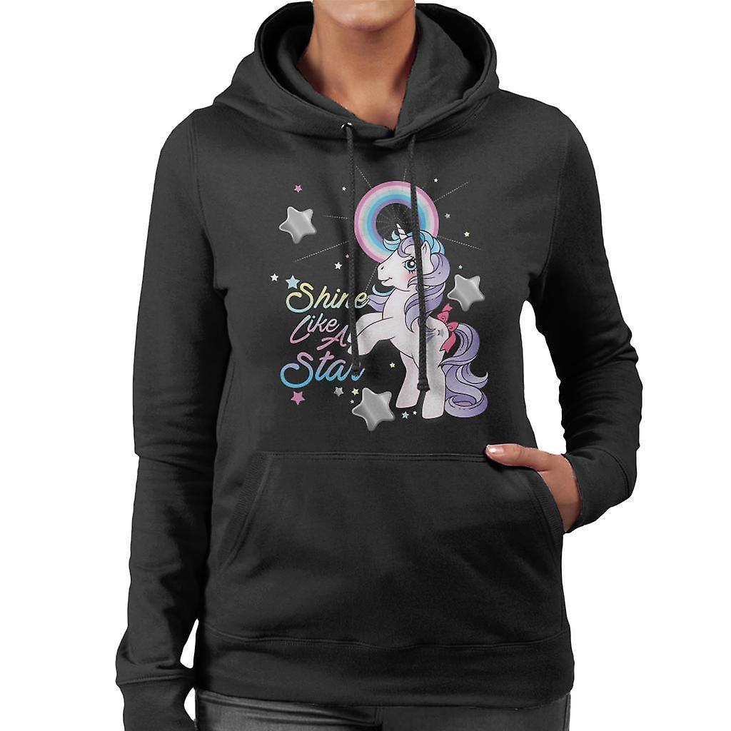 My Little Pony Shine Like A Star Women's Hooded Sweatshirt Black Medium