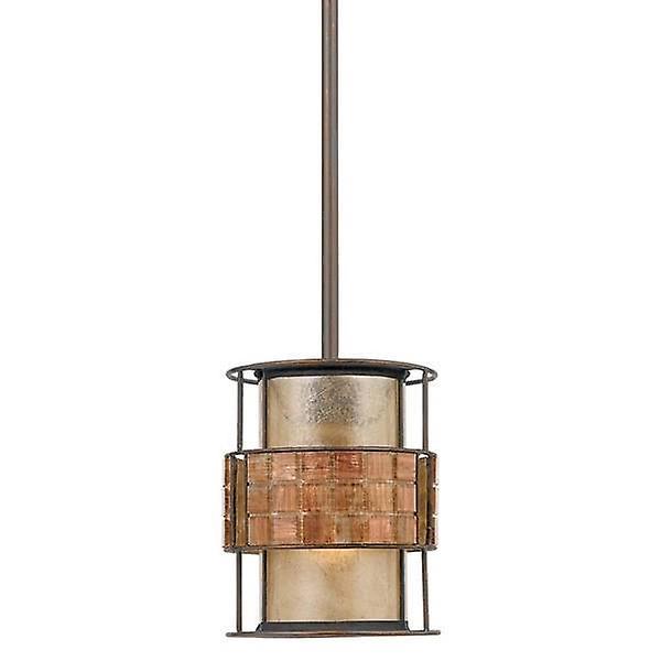 Laguna 1 Light Ceiling Mini Pendant Renaissance Copper E27