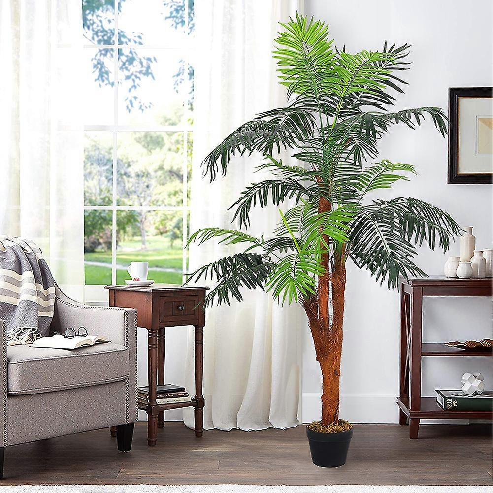 Living And Home 150CM Garden Artificial Palm Tree in Pot