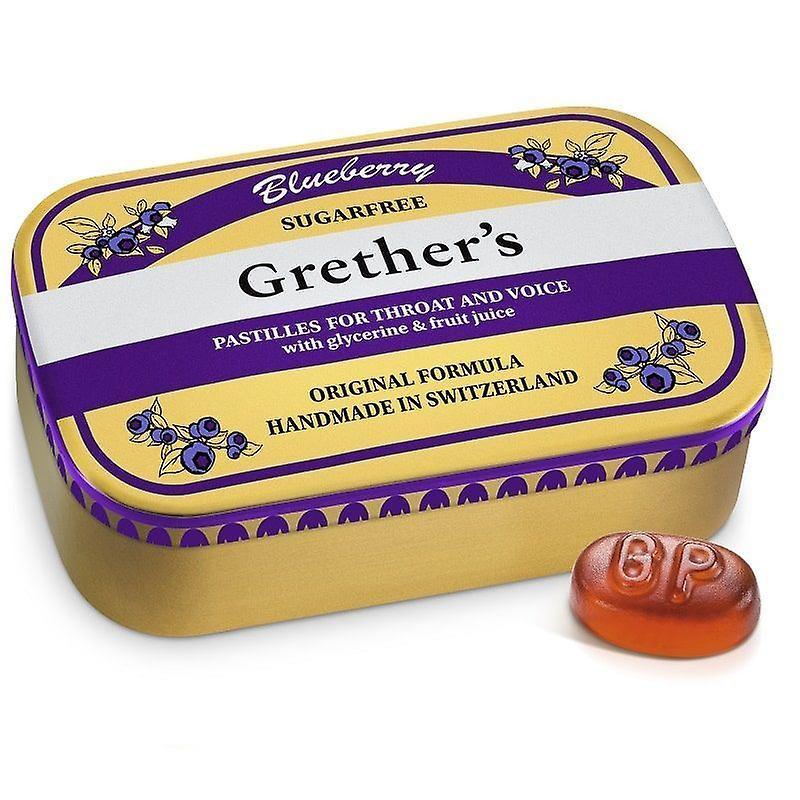 Grethers Grether's Blueberry Pastilles Sugar Free 110g