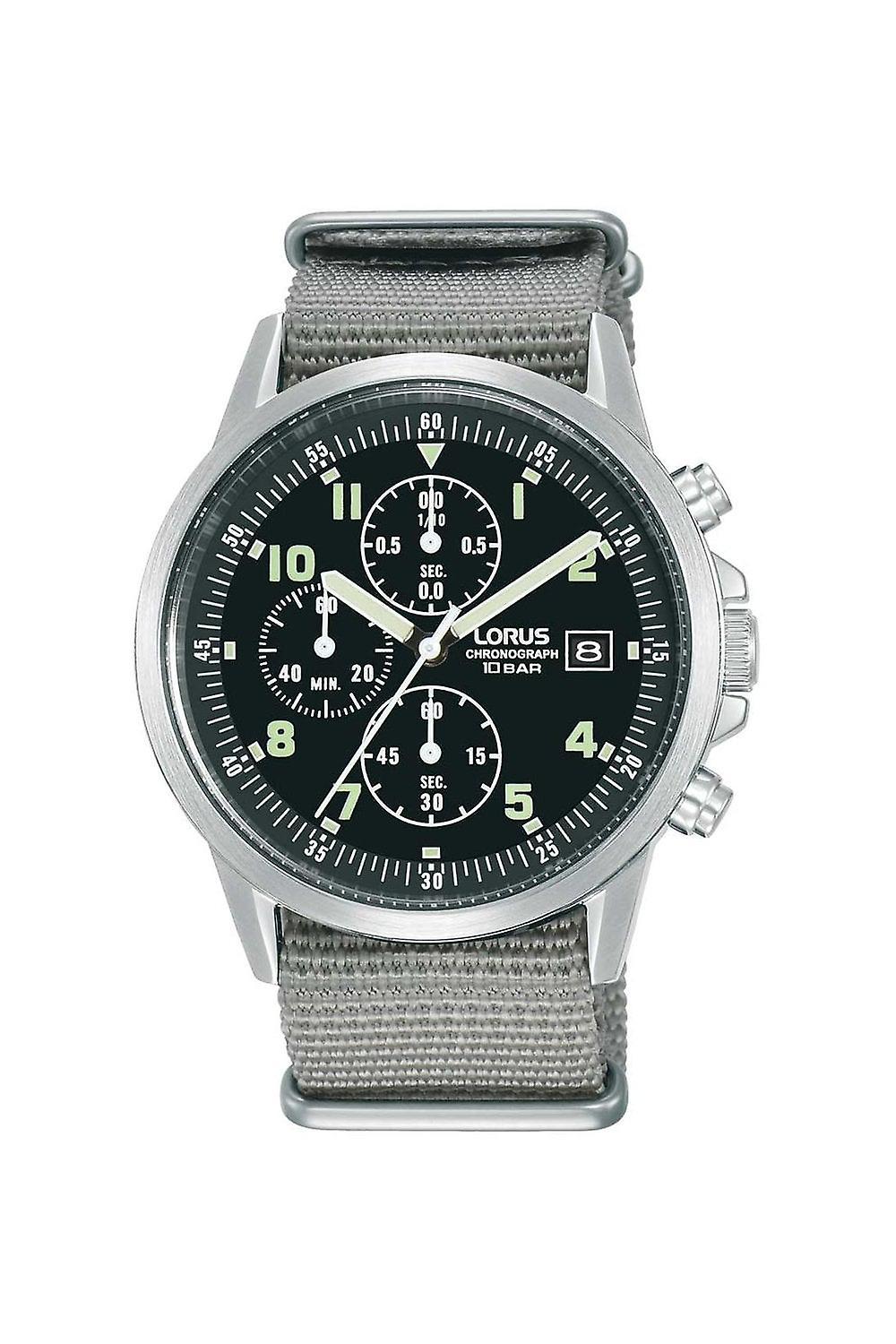 Adults Lorus Gents Military Watch RM349JX9