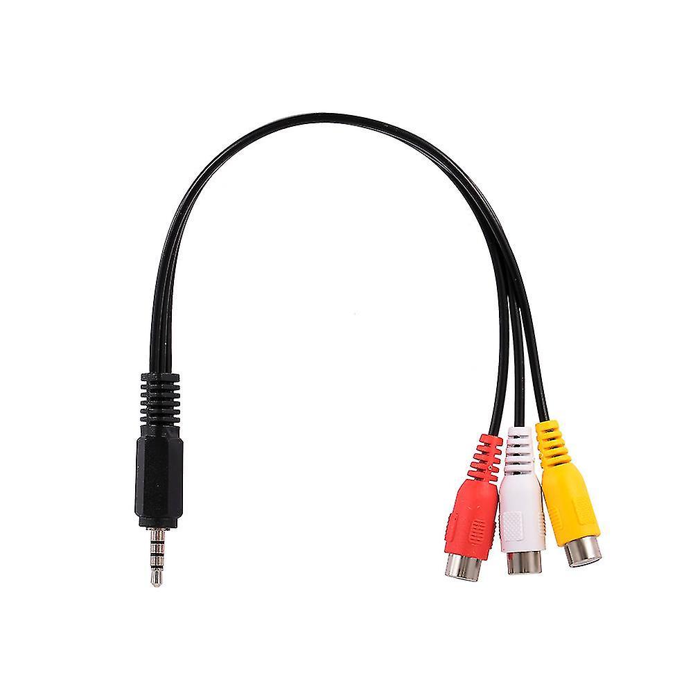 Bbxc 3.5mm To 3 Rca Audio Video Cable, High Quality Av Adapter