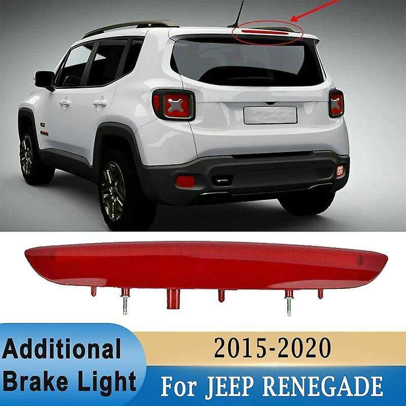 Scitoo For Jeep Renegade 2015-2020 Led Additional Brake Light Third Brake High Level Lamp Tail Stop Signal Light Replacement 68247167aa