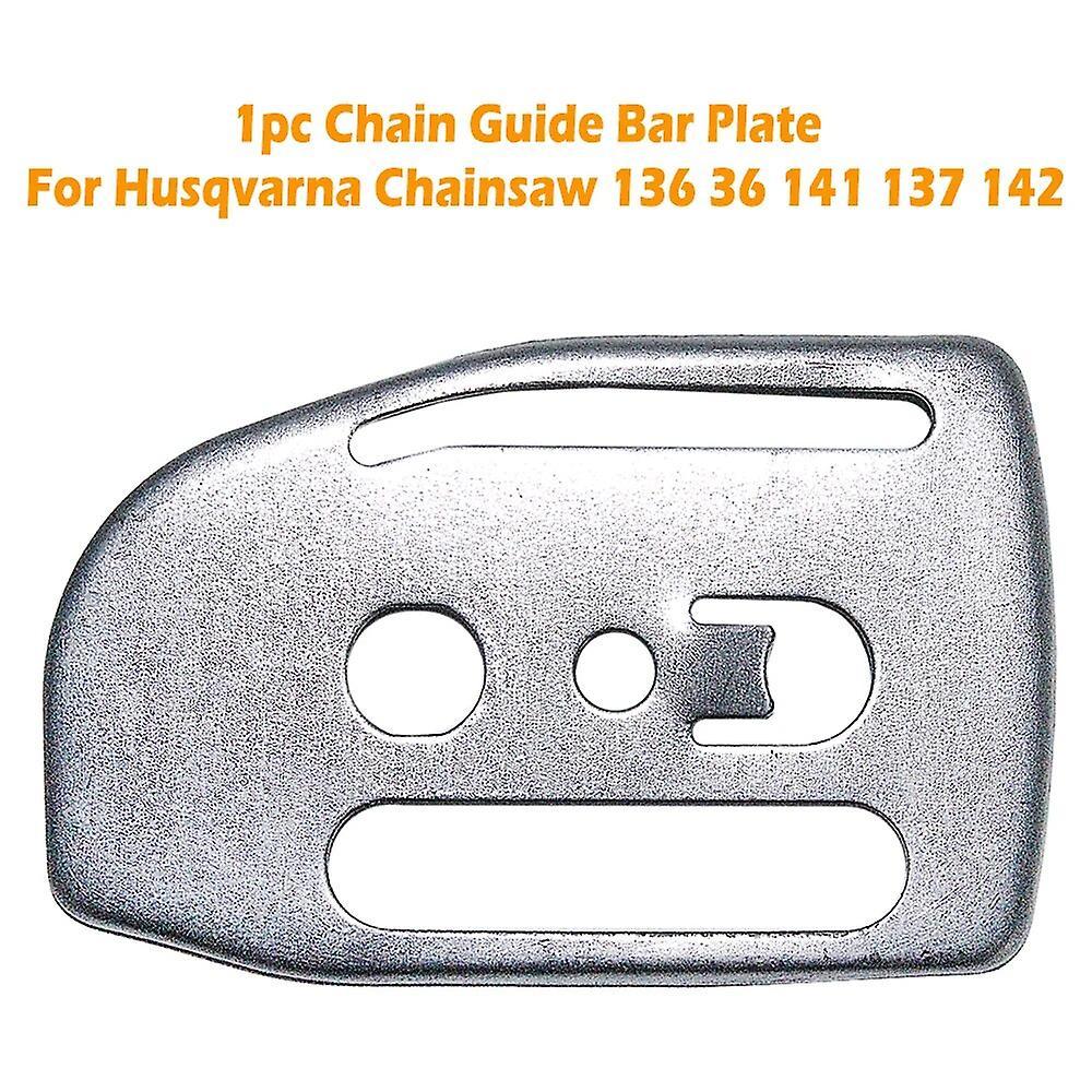 Scitoo 1pc Chain Guide Bar Plate for Husqvarna Chainsaw 136 36 141 137 142 Garden Tools