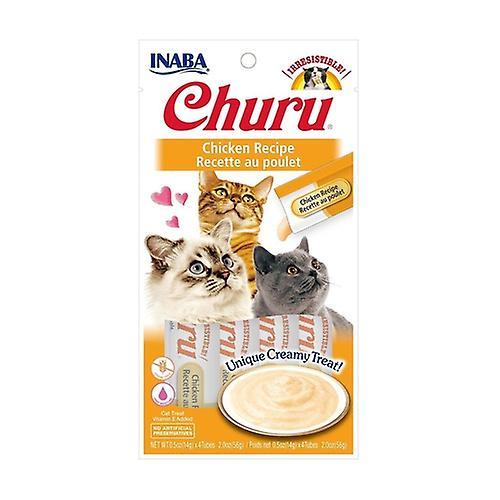 Inaba Churu Cream for Chicken Cats 4 packets (Chicken - Meat)