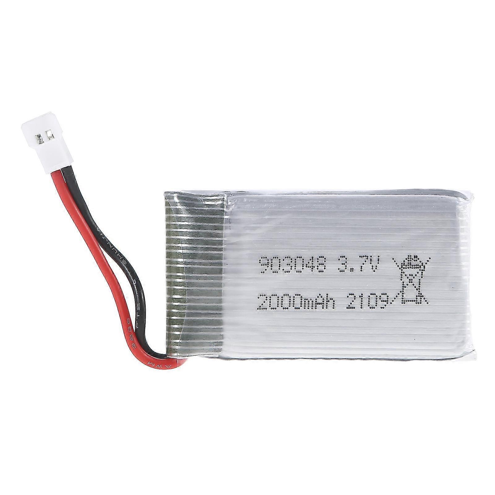 Jdd Power 3.7v 2000mah Lipo Battery 903048 Li-ion Battery/charger Rc Quadcopter Repair Spare Parts For Ky601s H11d H11c Rc Drones