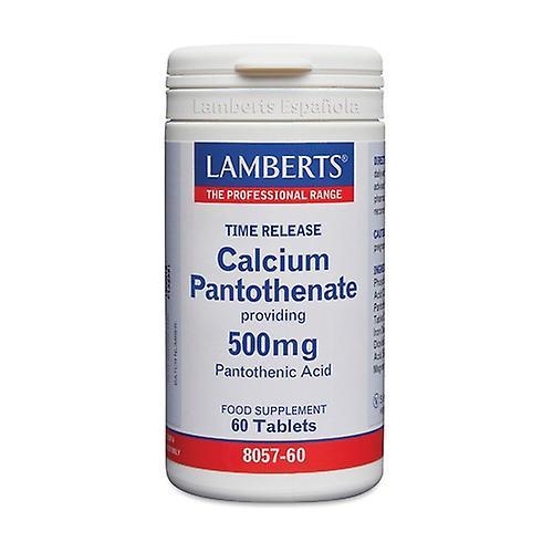 Lamberts Calcium Pantothenate 60 Tablets