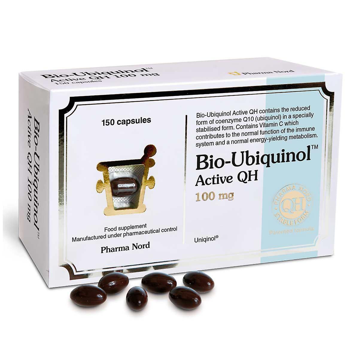 Pharma Nord Bio-Ubiquinol Active QH 100mg - 150 Capsules