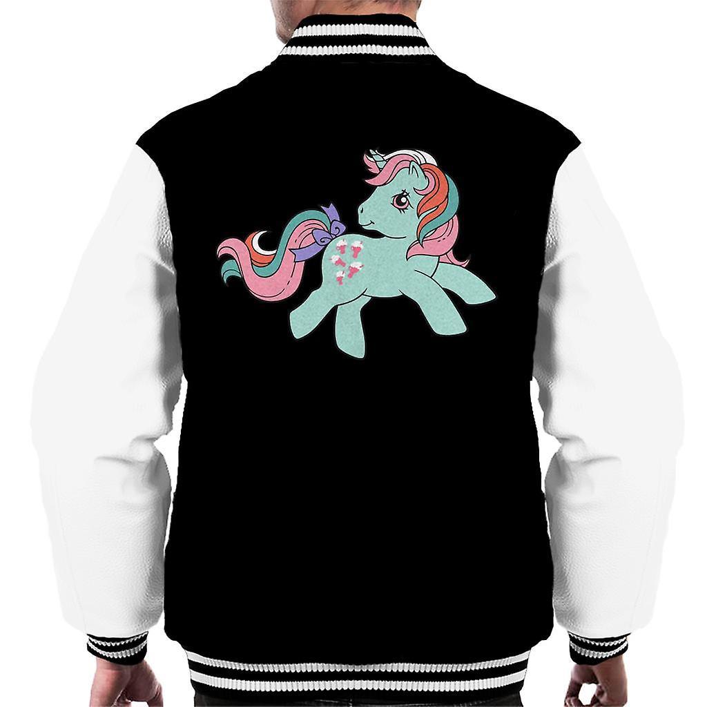 My Little Pony Twinkle Eyed Fizzy Men's Varsity Jacket Black/White Medium