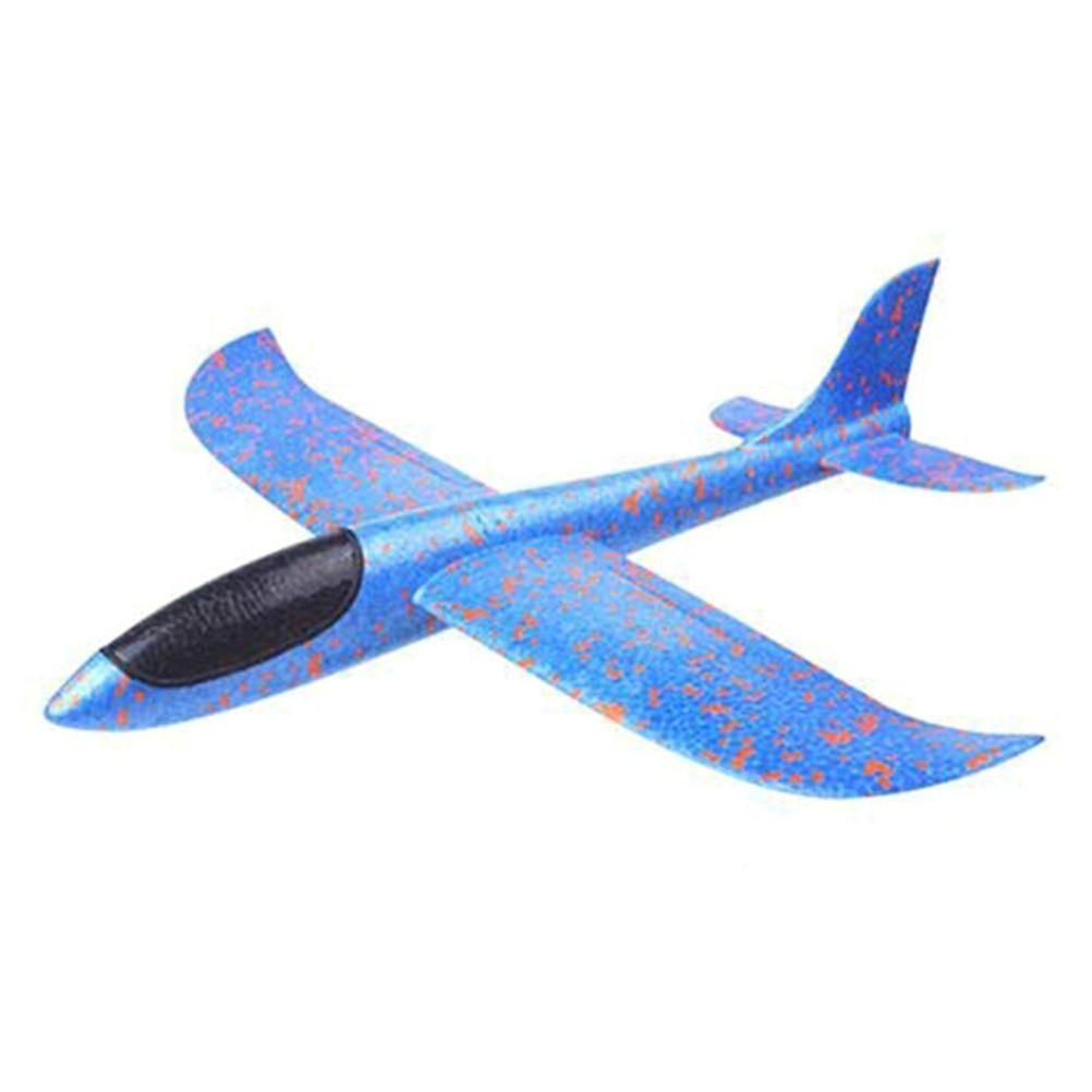 Slowmoose Hand Throw Flying Glider Planes For, Foam Aeroplane Blue