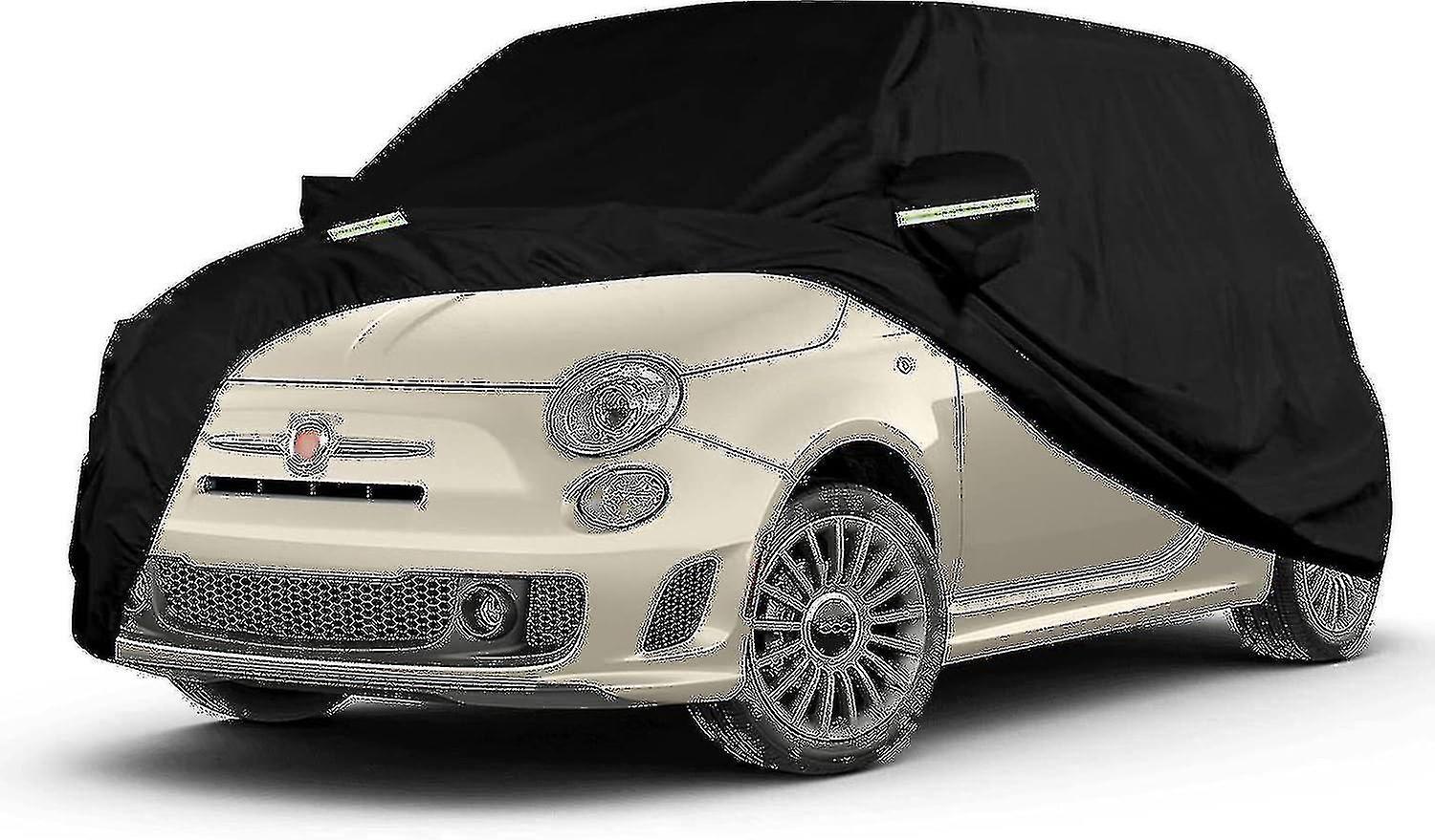 Windo Waterproof Car Cover Compatible With Fiat 500/500c/500e/abarth 500 2007-2022, 4 Tw