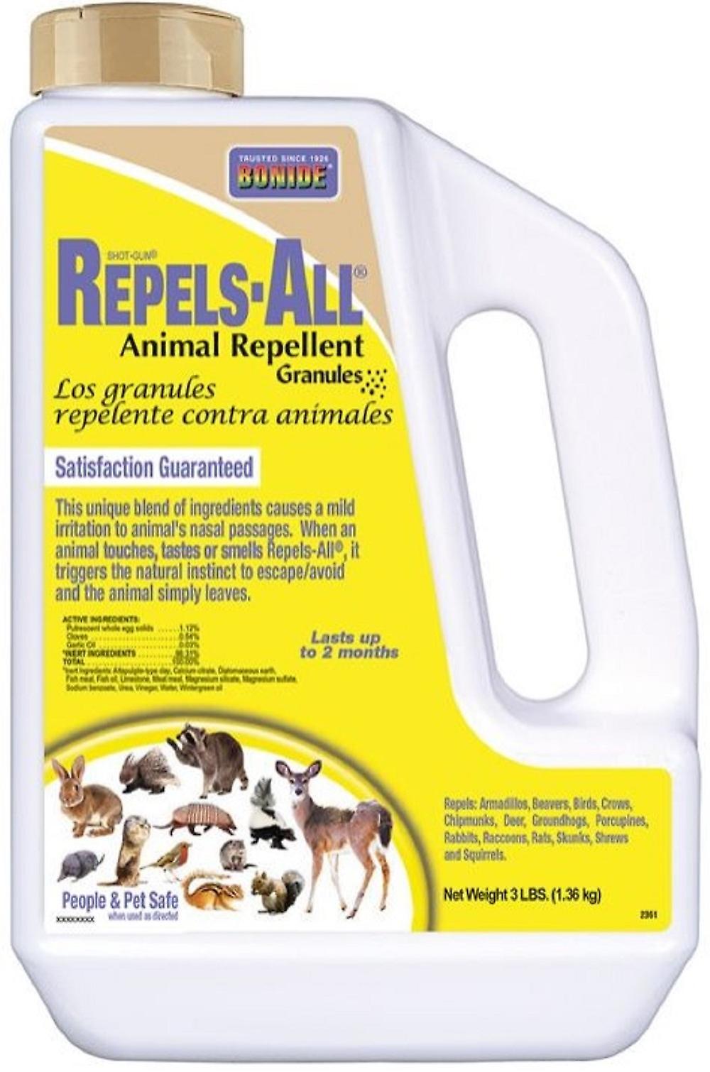 Bonide 23614 Outdoor All Animal Repellent Granules 3 lb.