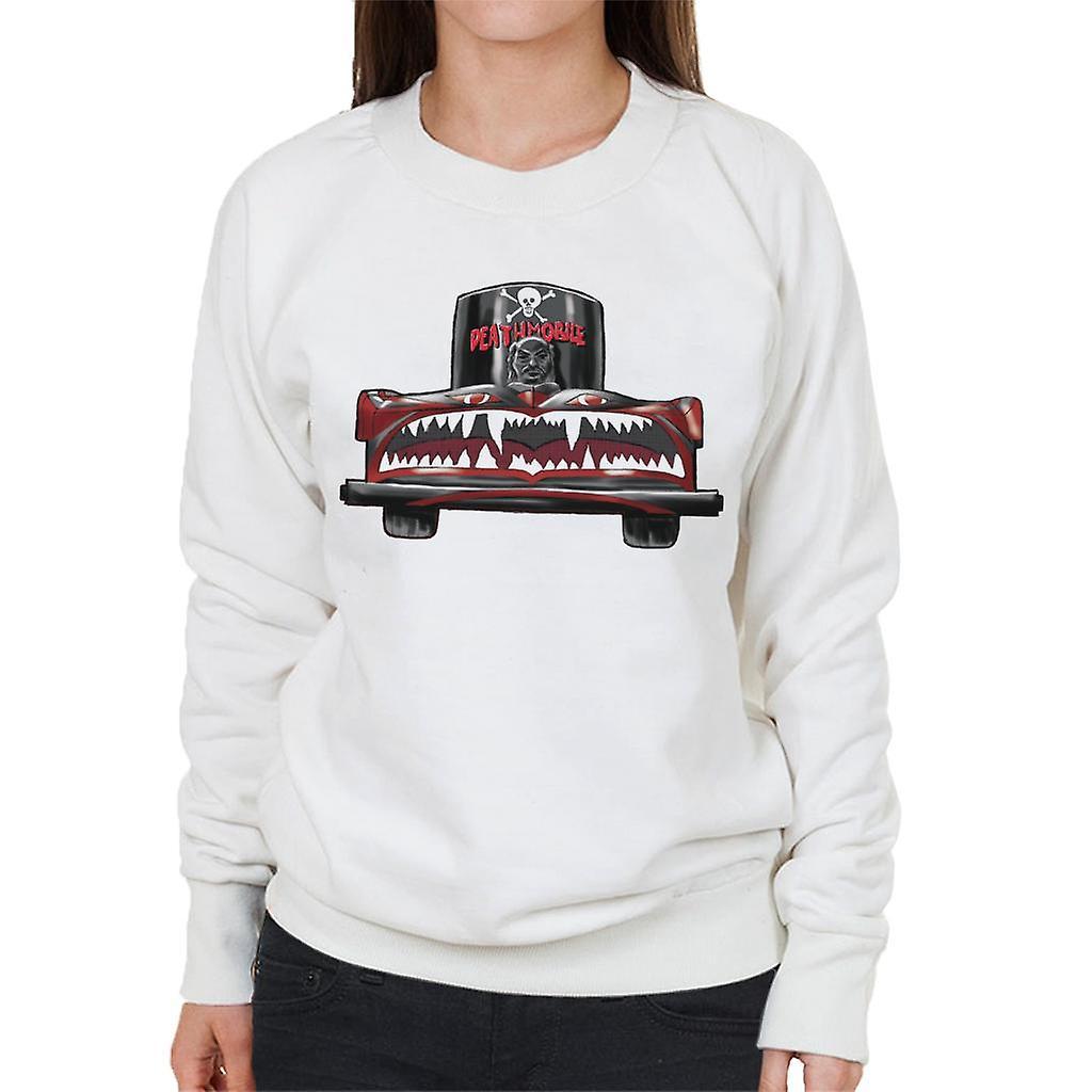 Animal House Deathmobile Women's Sweatshirt White X-Large