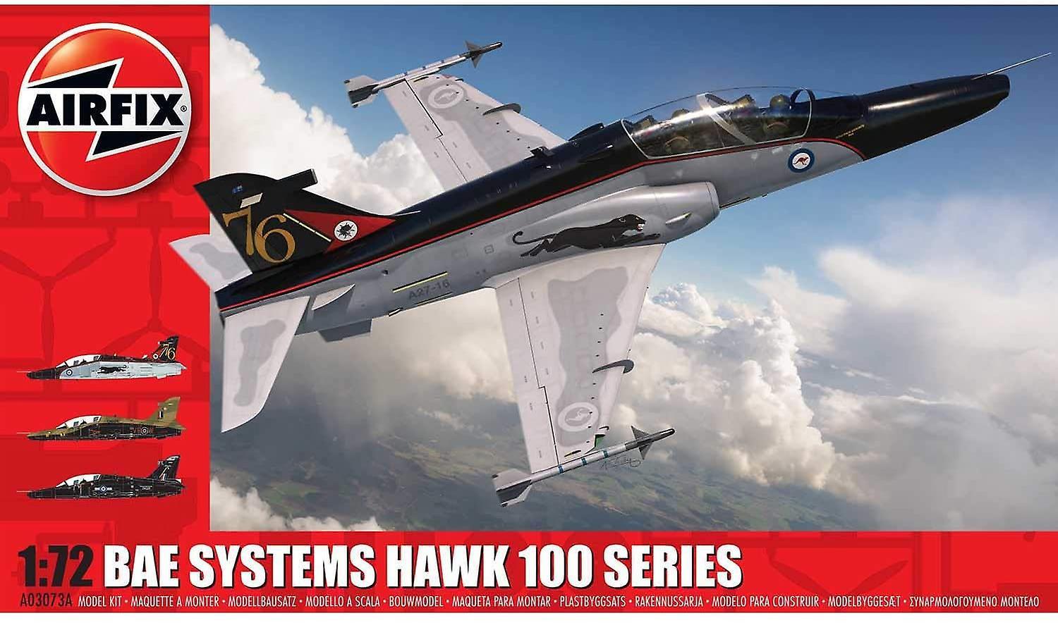 Airfix A03073A BAE Hawk 100 Series Aircraft 1:72 Scale