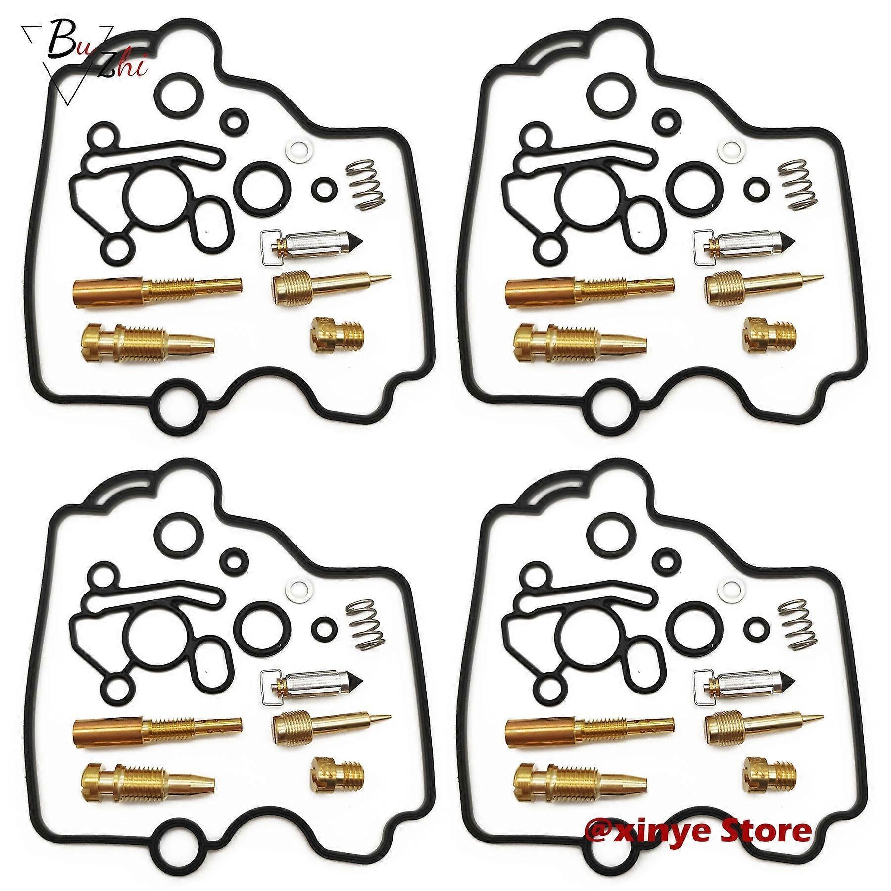 Arysiedder Carburetor repair kit needle valve gasket  air screw for SUZUKI RF600R 1994-1996 RF900R  RF600  RF900 RF 600 900 R 600R 900R 4pcs