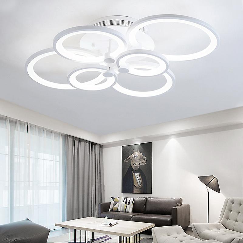 Living And Home Livingandhome 6 Head Cool White LED Ceiling Light Acrylic Chandelier Lamp