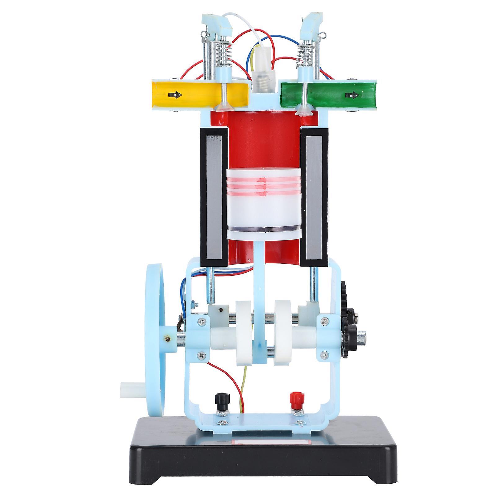 Gasoline Engine Model 4 Stroke 4-Stroke Gasoline Engine Model compatible with Physical Experiment Teaching and Demonstrating Working Principles