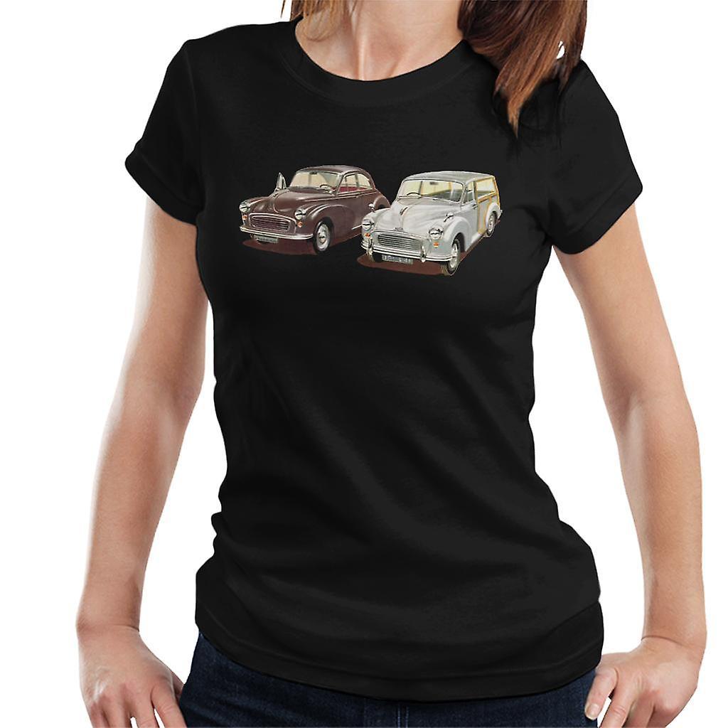 Morris Minor Classic British Motor Heritage Women's T-Shirt Black XX-Large