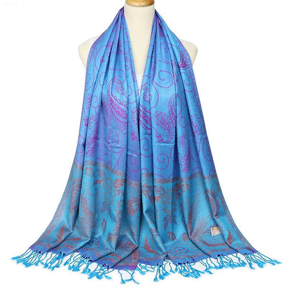 Oem Warm Scarf Fashion Wraps Fringed Scarf Shawl For Lady