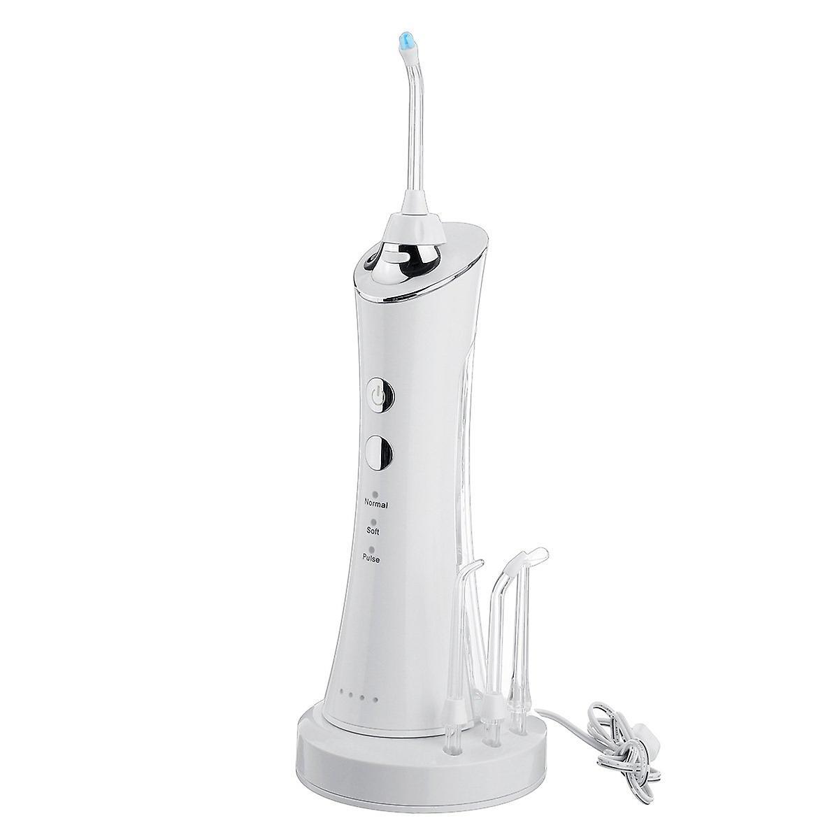 GreenZech Portable oral irrigator water dental flosser teeth cleaner Dark blue