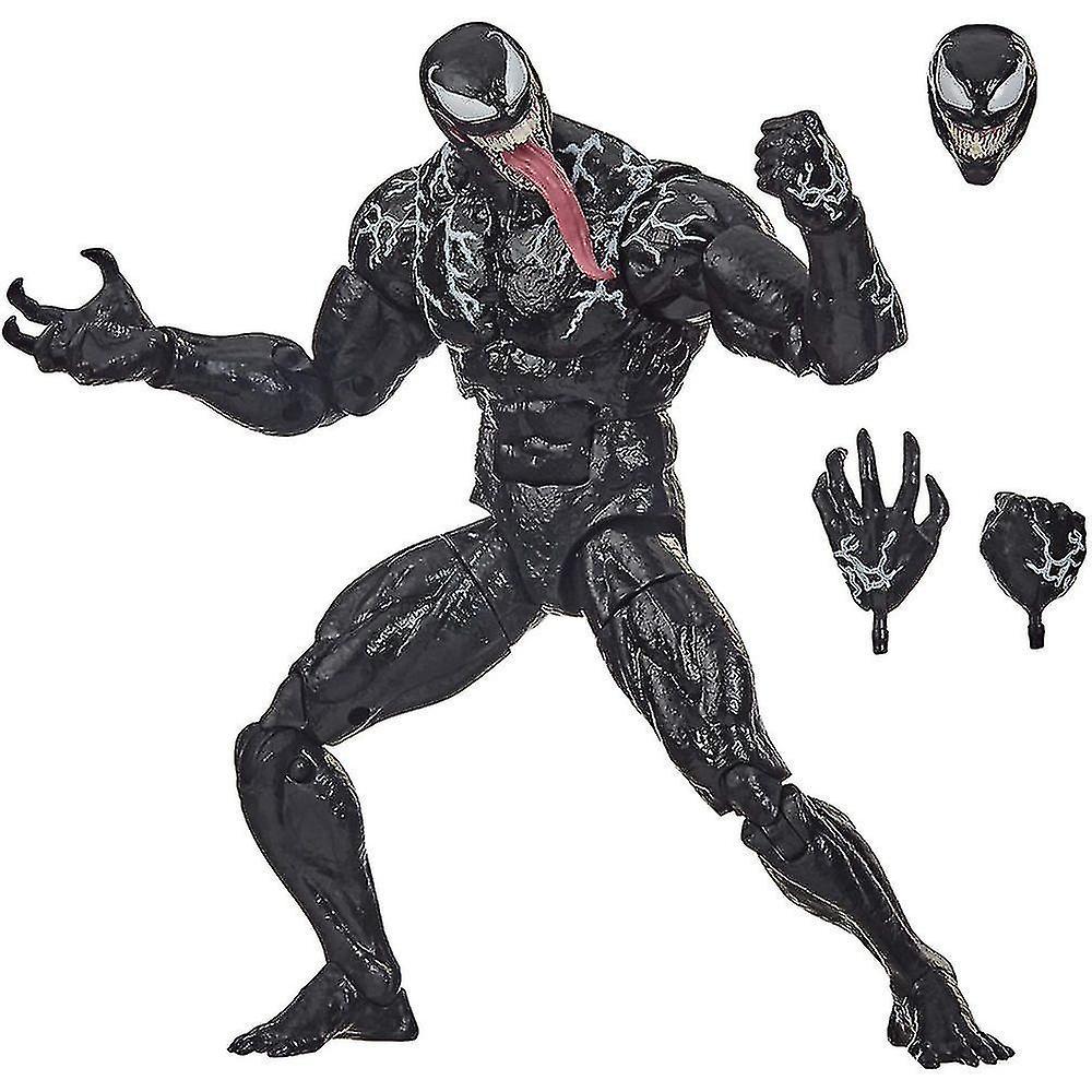 Mingerda Marvel Legends Series Venom 6-inch Collectible Action Figure Venom Toy, Premium Design And 3 Accessories