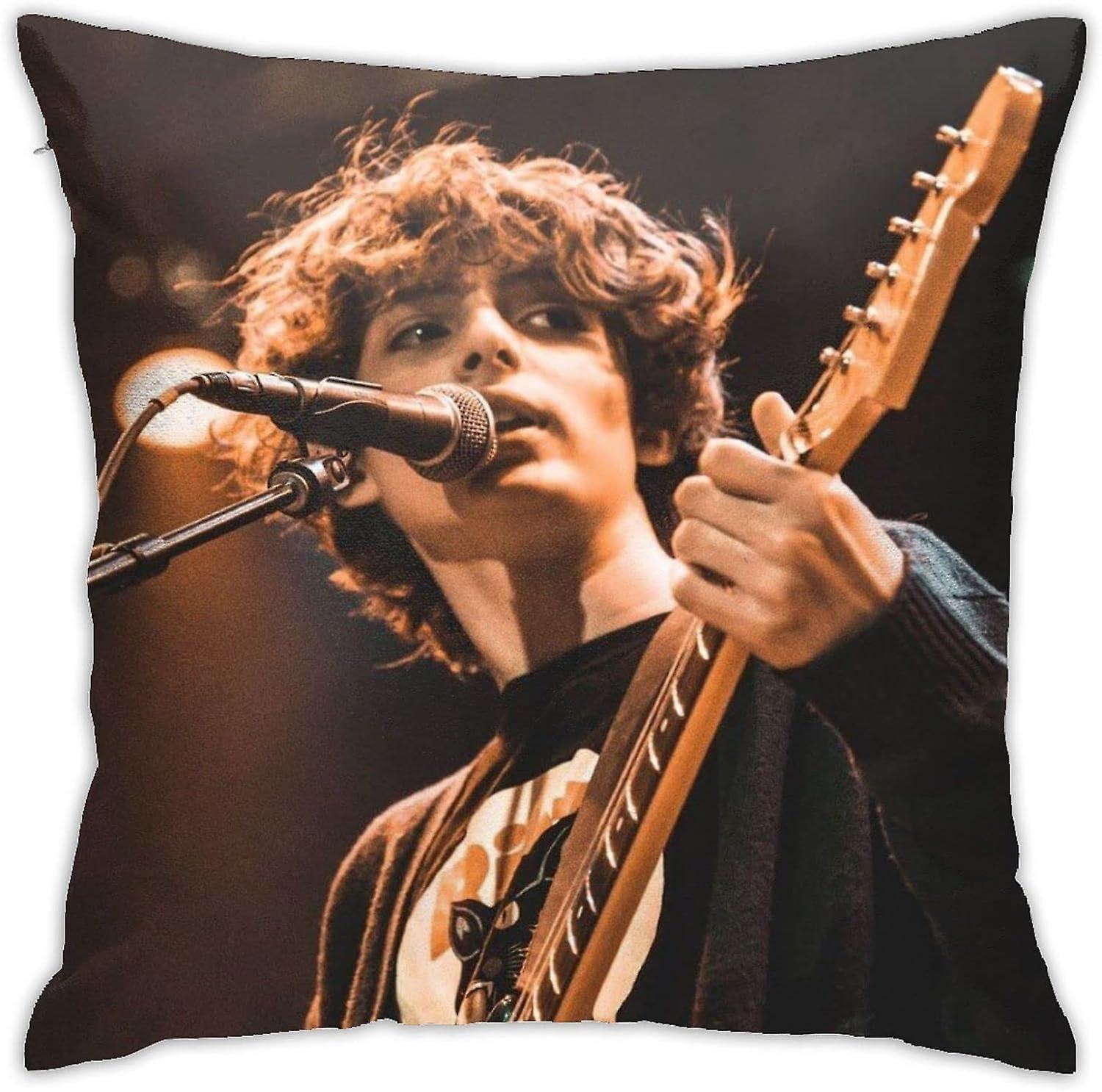 Kerota Finn Cushion Wolfhard Square Pillowcase, Cushion Covers for Couch, Living Room, Bed,18 x 18 Inch -[A700] 45X45CM