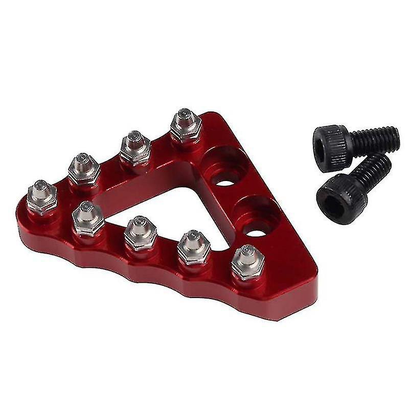 Red Rear Brake Pedal Plate Tip compatible Beta 125 200 250 300 350 390 400 450 RR 2T 4T Motorcycle