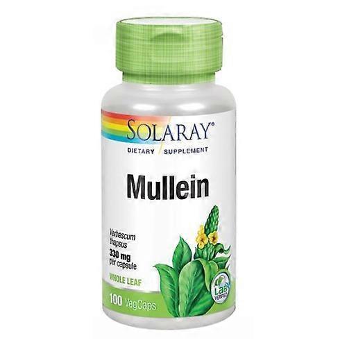 Solaray Mullein, 330 mg, 100 Caps (Pack of 1)