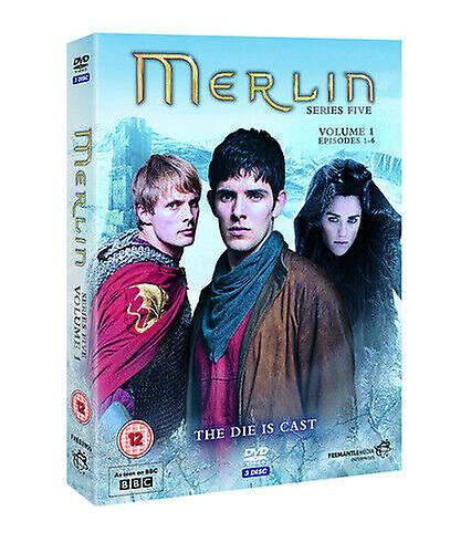 Merlin Series 5 - Volume 1 DVD (2012) Colin Morgan cert 12 3 discs - Region 2