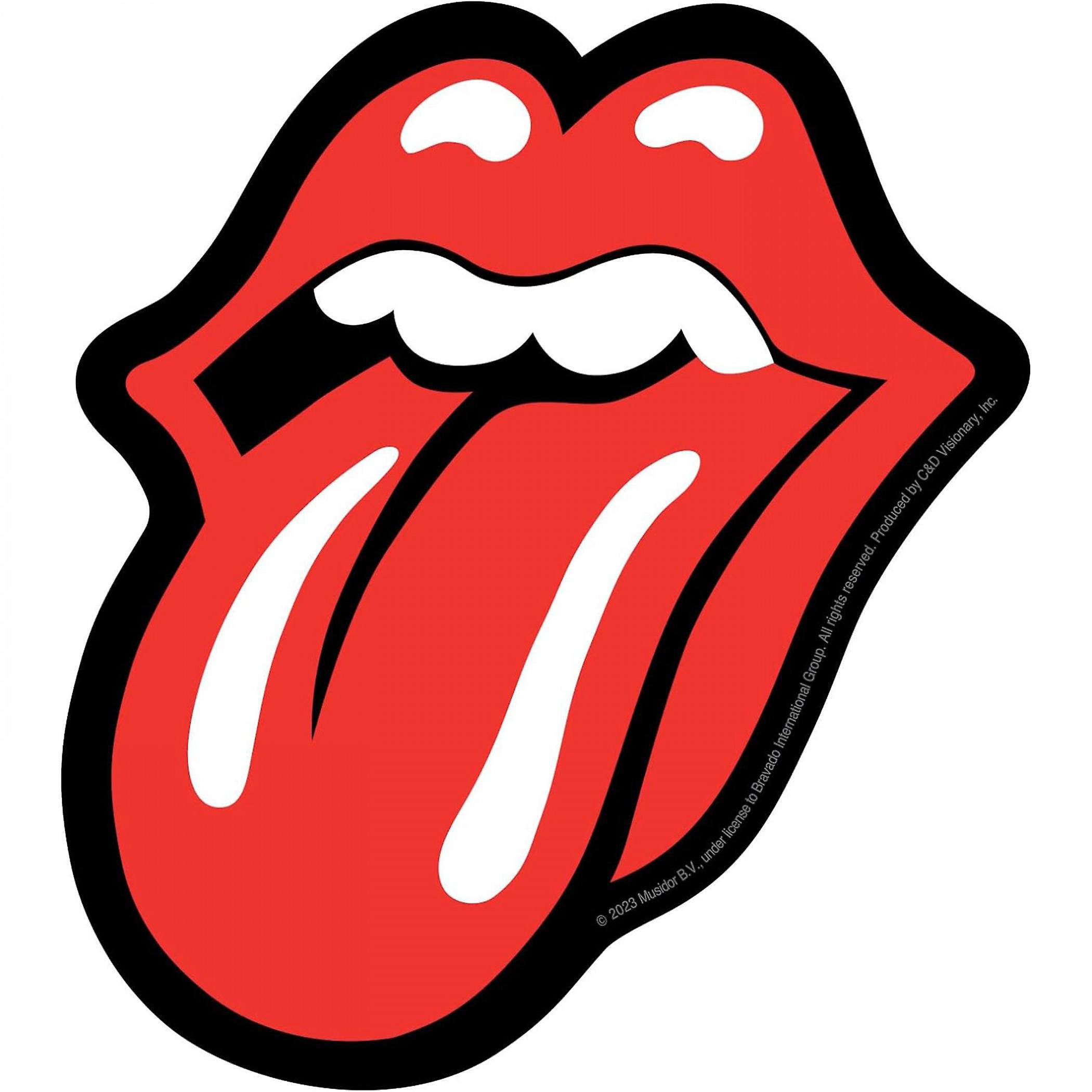 Music The Rolling Stones Tongue Logo Sticker Red