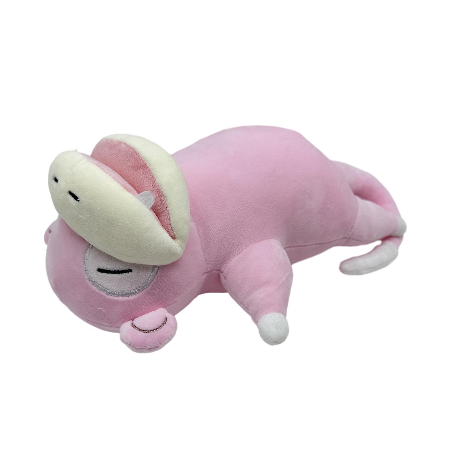 Remorui Anime Plush Doll Plants Monsters Slowpoke Animal Action Figure Doll Plushies Decoration Sleep Plush Figure Stuffed Doll Toy Pink