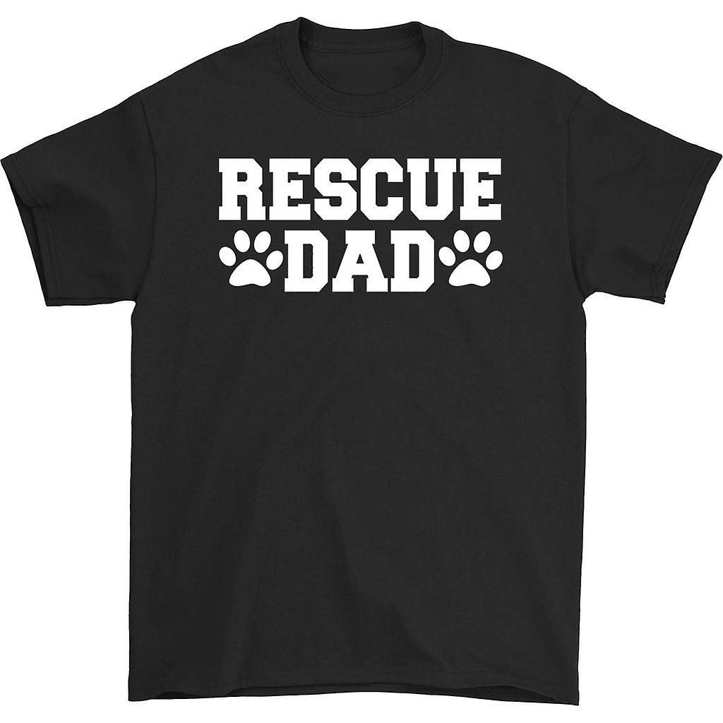 HISHARK Rescue dad t-shirt black L