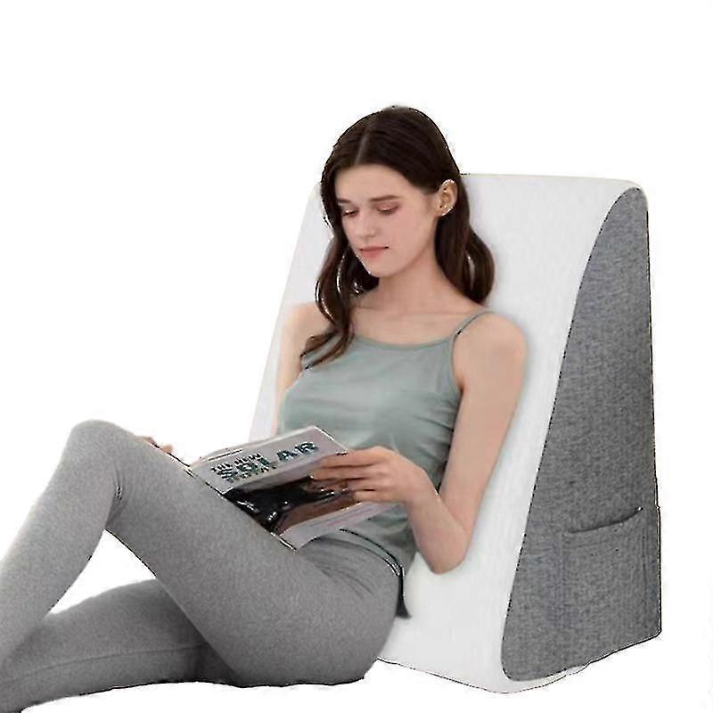 Viewleaf Bed Wedge Pillow For Sleeping, Elevated Support Triangle Pillow For Legs Back Support Cushions pillow